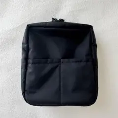 無印良品 ナイロンメイクポーチ 黒 ブラック