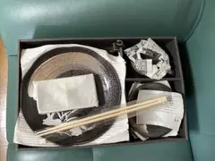 新品　雅峰　天ぷらセット　和食器　ウサギ模様　四季彩　創作陶器