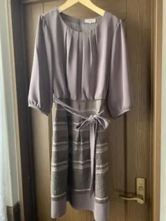 Aylesbury 七分袖 ワンピース