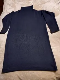 ユニクロモックネックフリースニット 長袖 S