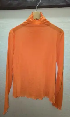 シアーハイネック カットソー