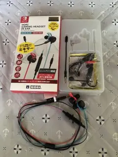 ミキサー付き ホリ ゲーミングヘッドセット Switch ゲーミングイヤホン