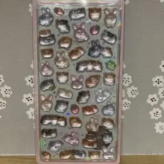 正規品　ボンボンドロップシール　モルモット&ウサギ　オリジナル