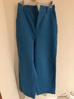 カジュアルパンツ ブルー