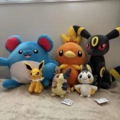ポケモン ぬいぐるみ プライズ 7種 - メルカリ
