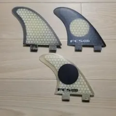 FCS K2.1 K3 サーフボードフィンセット FCS K2.1 サーフボードフィン 3枚セット - メルカリ