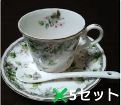 Montmartre ティーカップスプーンお皿5セット