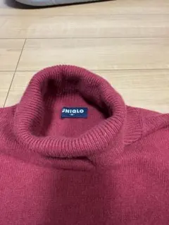 オールドユニクロ OLDUNIQLO ユニクロ タートルネックセーター M 赤