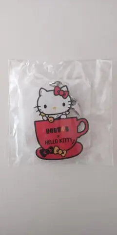 【美品・希少】ハローキティ　ドトール　コラボ　アクリルキーホルダー