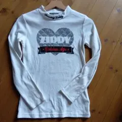 ZIDDY ハート柄 長袖カットソー