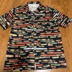 柄シャツ　万年筆　ペンのサムネイル