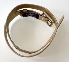 ポロ ラルフローレン キッズ ベルト S 66cm ゴールド