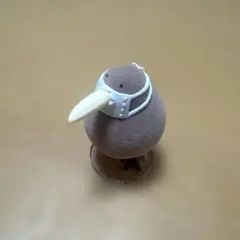 キーウィ マスク フィギュア ガチャガチャ