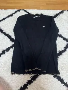 branshes ブラック長袖カットソー
