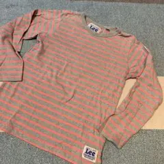 Lee  ボーダー 長袖Tシャツ 140 カットソー ロンT