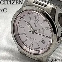 CITIZEN クォーツ腕時計 E0351 シルバー/ブラウン - メルカリ