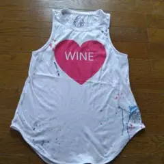 LABODY ハートプリント タンクトップ