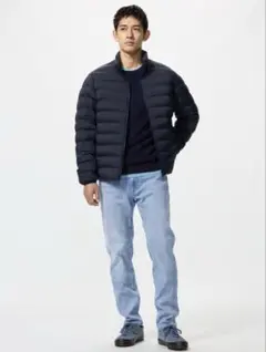 ユニクロ　EZYジーンズ　イージージーンズ　デニム　S