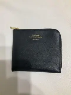 Quitterie キトリ ハーフジップケース ブラック コインケース