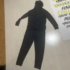Under Armour ブラックジャージ上下セット MD