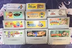 【ジャンク品】スーパーファミコン ゲームソフト 11本セット　レトロゲーム
