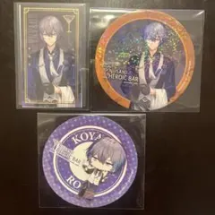 にじさんじ アニカフェ ヒーロー 小柳ロウ カクテルカード コースター