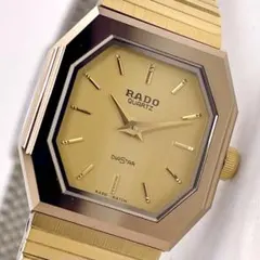 【美品◎/稼働】ラドー ダイヤスター ゴールドウォッチ 時計 オクタゴン 超硬 2025年最新】rado 超硬の人気アイテム - メルカリ