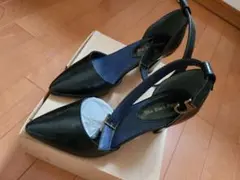 haco! アンクルストラップパンプス　黒