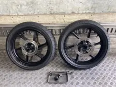 CRF250m純正ホイール 前110/70-17 後ろ130/70-17 CRF250m純正ホイール 前110/70-17 後ろ130/70-17 - メルカリ