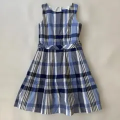 BLUE LABEL チェックワンピース ブルーレーベルクレストブリッジ