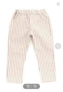 (子供服)新品未使用　110 お洒落ストライプパンツ