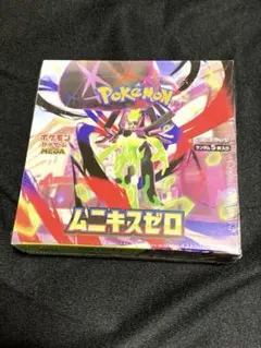 【新品未開封】ポケモンカードゲーム　 ムニキスゼロ Box シュリンク付き