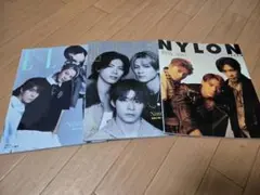 ELLE NYLON NYLON guys 雑誌セット　Number_i