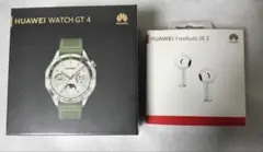 【新品未使用】ファーウェイ スマートウォッチ + ワイヤレスイヤホン