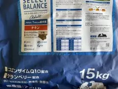 セレクトバランス スリム チキン小粒1才以上の成犬用 体重管理 15
