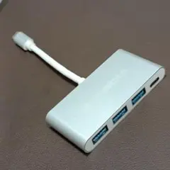 【PD対応】USB-Cハブ 3ポートUSB3.0 / 1ポートPD充電
