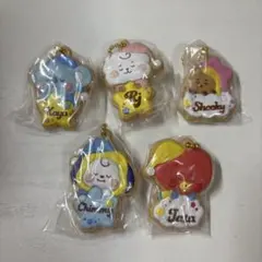 BT21 クッキーチャームコット　5個セット