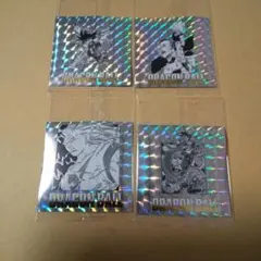 ドラゴンボール40周年記念 シールウエハース2 シール4枚セット