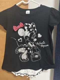 ミニーマウス 半袖Tシャツ 110-130