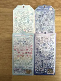 正規品　ボンボンドロップシール　オリジナル　４枚セット
