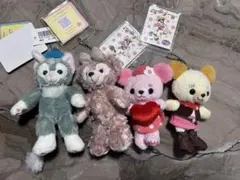 ダッフィー ハートウォーミングデイズ ぬいぐるみバッジセット - メルカリ