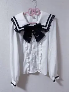 シークレットハニー　レースアップセーラーブラウス