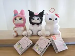 mofusand×サンリオキャラクターズ マスコット① 3種セット