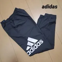 プジコ様アディダス adidas ウインドブレーカー パンツ黒ピステパンツ150