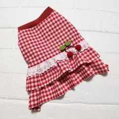 ハンドメイド♡犬服 リップル生地のバルーンキャミワンピース - メルカリ