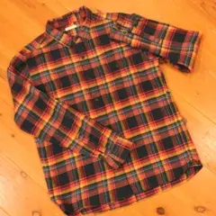 GU　ネルシャツ　メンズ