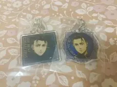 進撃の巨人 カラ鉄 エレン 鉄人セット アクリルキーホルダー 黒 鳳凰