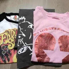 B'z ライブTシャツ 3枚セット XSサイズ
