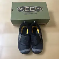KEEN HOWSER LOW WRAP ブラック/スチールグレー US 1