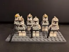 【正規品】レゴ スターウォーズ クローントルーパー ミニフィグ 6体セット